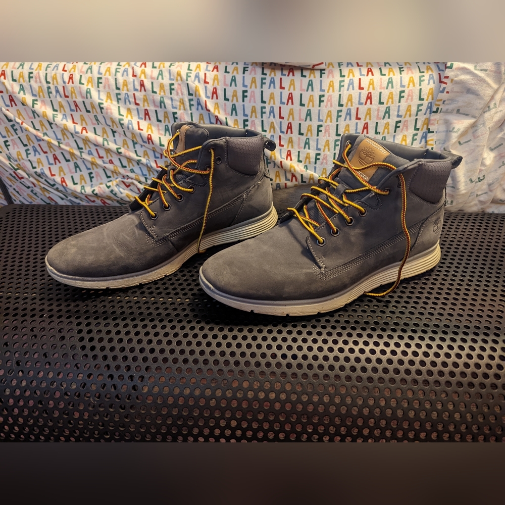 Timberland gray Chuka ankle boots A1HQH size 10 mens
